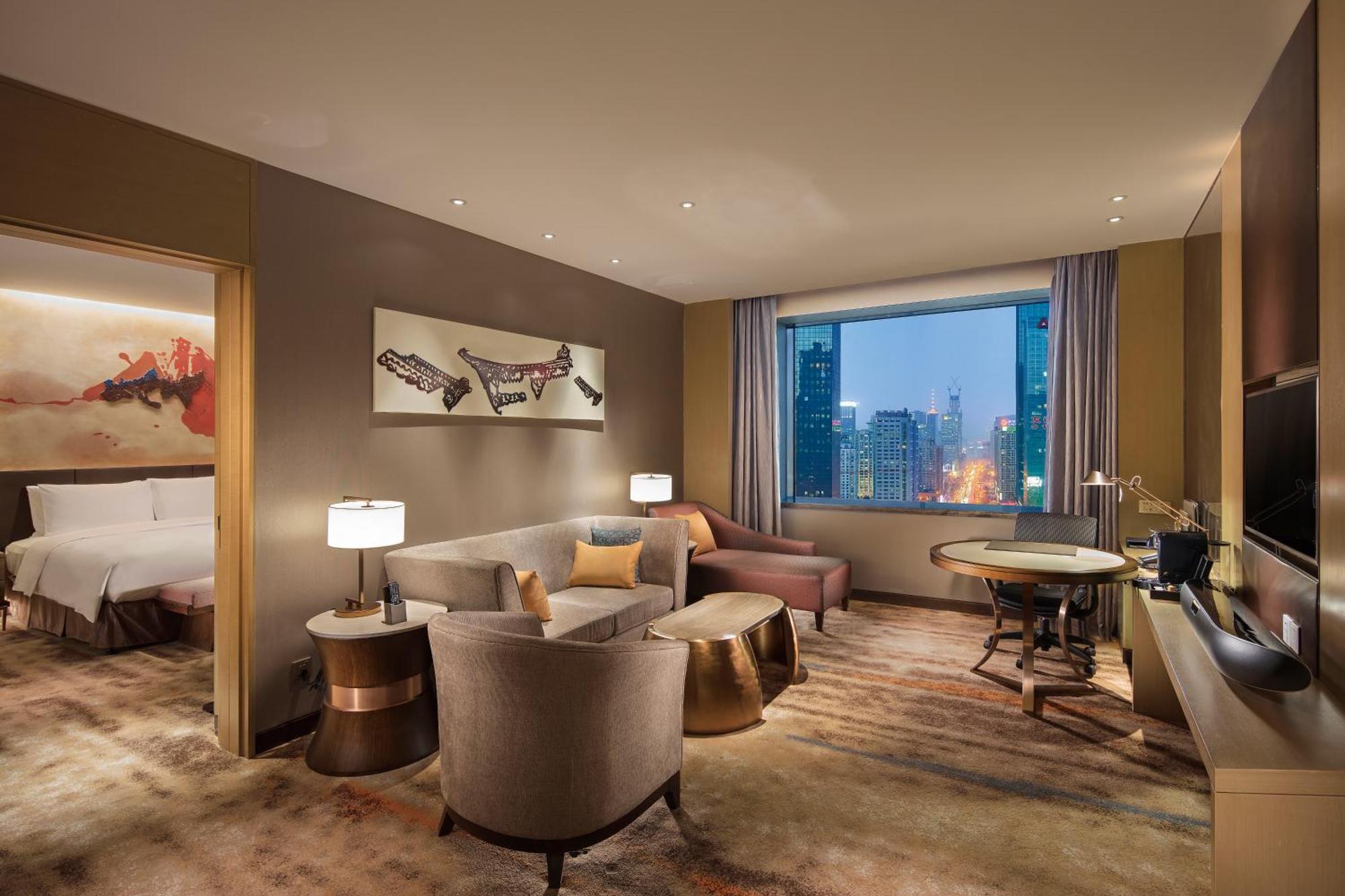 Hilton Shenyang Hotell Exteriör bild
